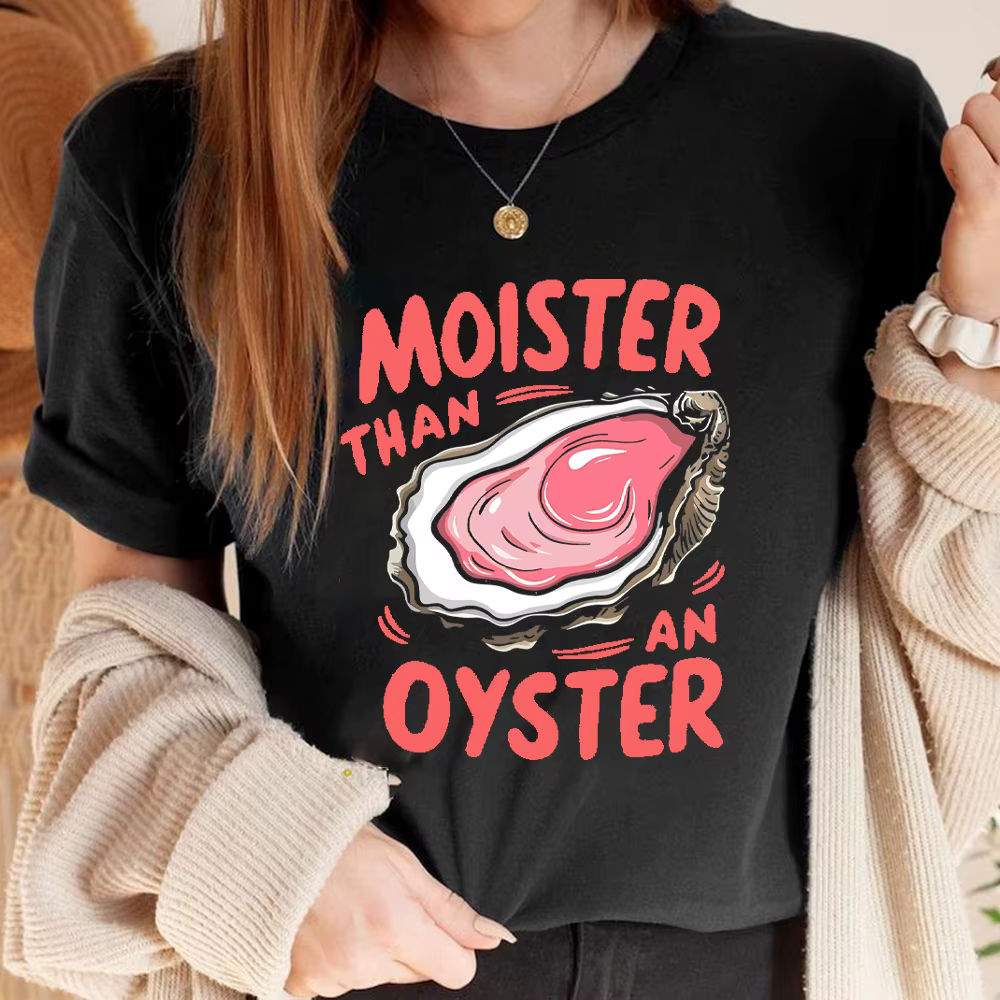 MOISTER STORAN-T-shirt rétro humoristique