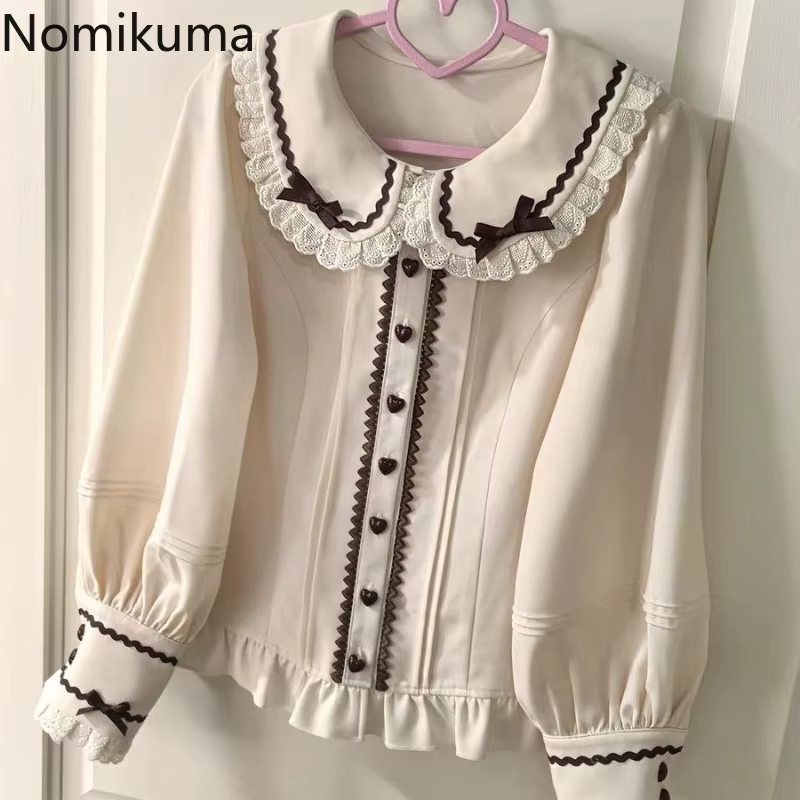 Chemisiers pour femmes de style Lolita