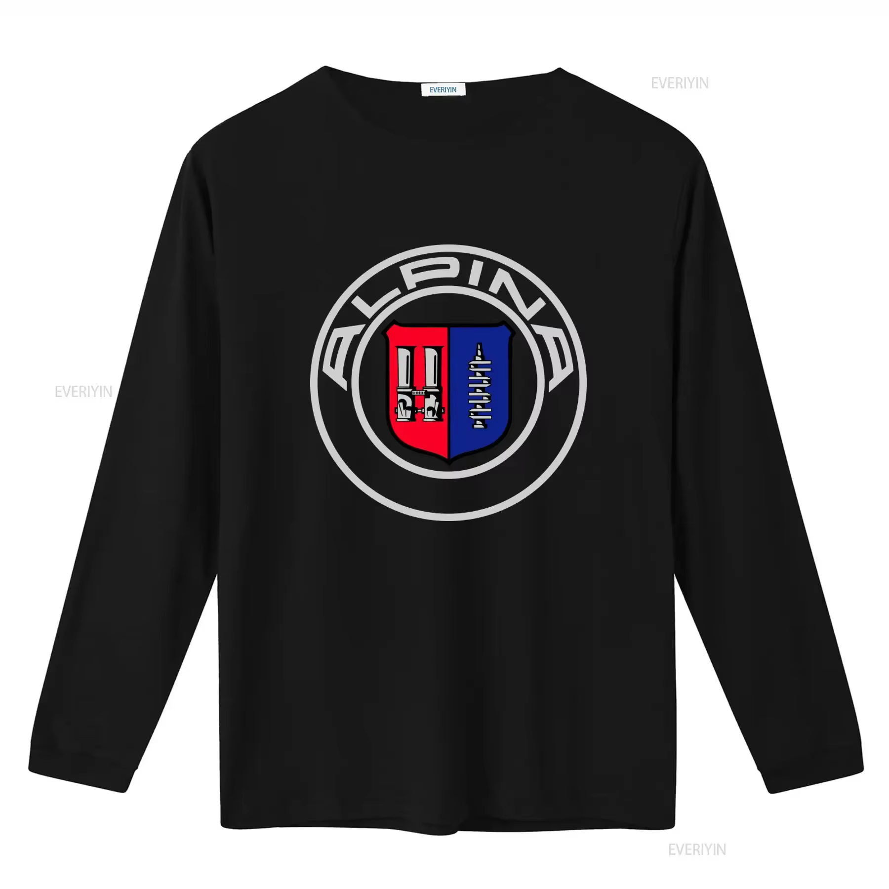 T-shirt ALPINA LOGO noir