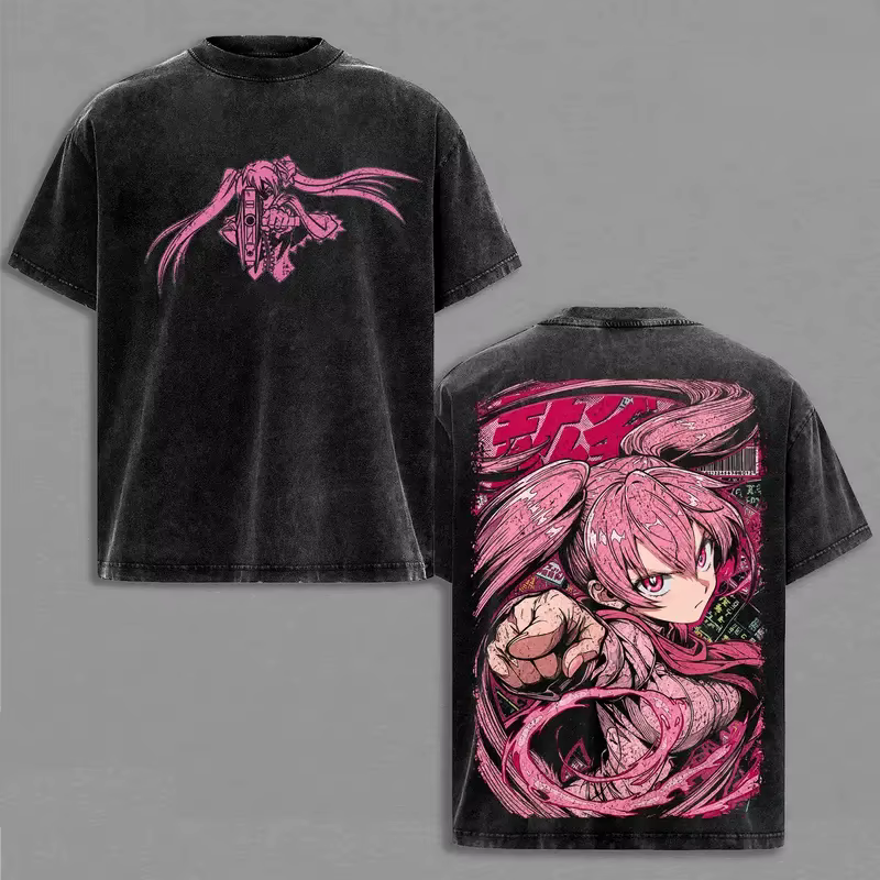 T-shirt imprimé Manga Akame Ga Kill Akame pour hommes et femmes