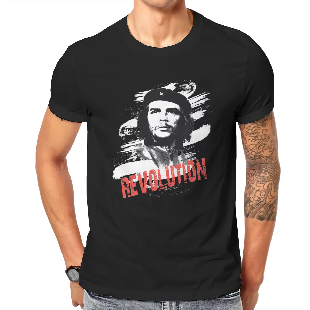 T-shirt Che Guevara Revolution pour homme