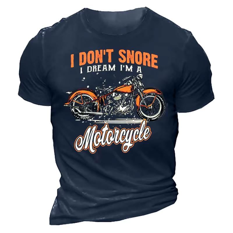 T-shirt de moto pour hommes