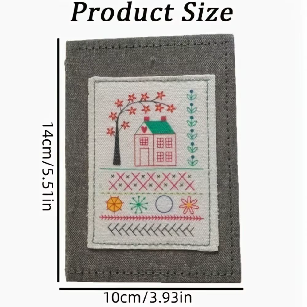 86 pièces/ensemble 106 modèles broderie point livre Kit couture à la main échantillon Page tout-en-un bricolage