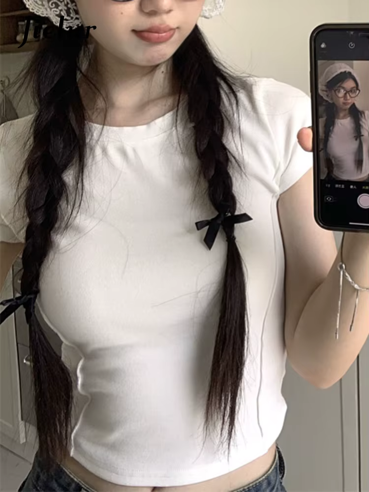T-Shirt à col rond pour femmes