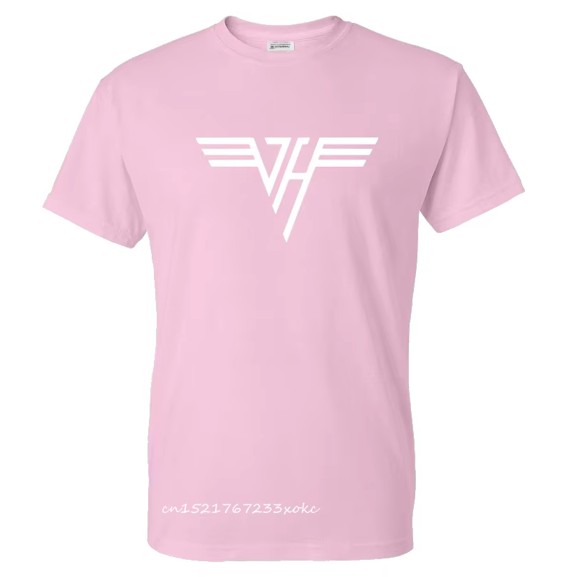 Van Halen T-Shirt imprimé hommes décontracté Streetwear groupe de Rock