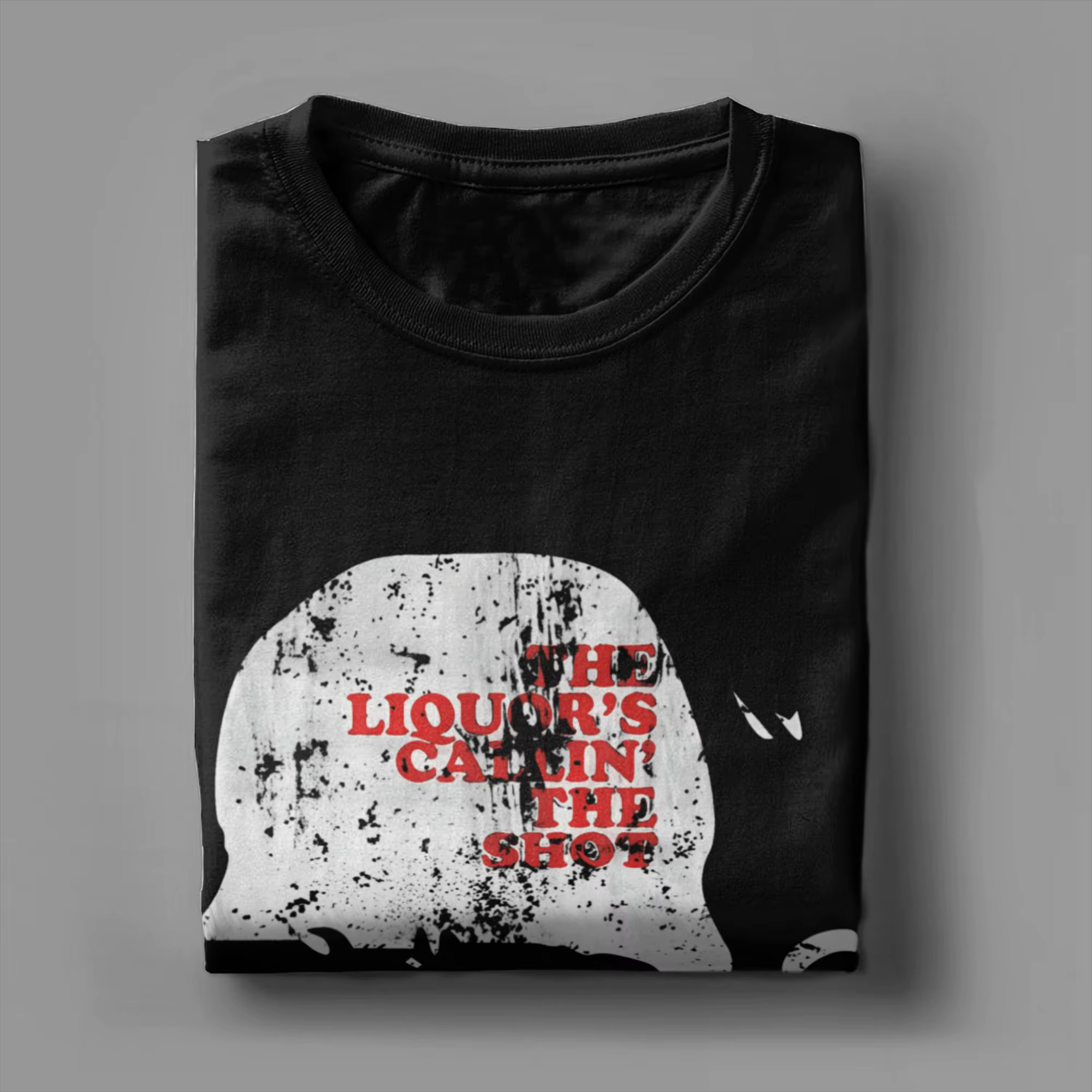 T-shirt pour hommes Mr Lahey The Liquor is Calling the Shot