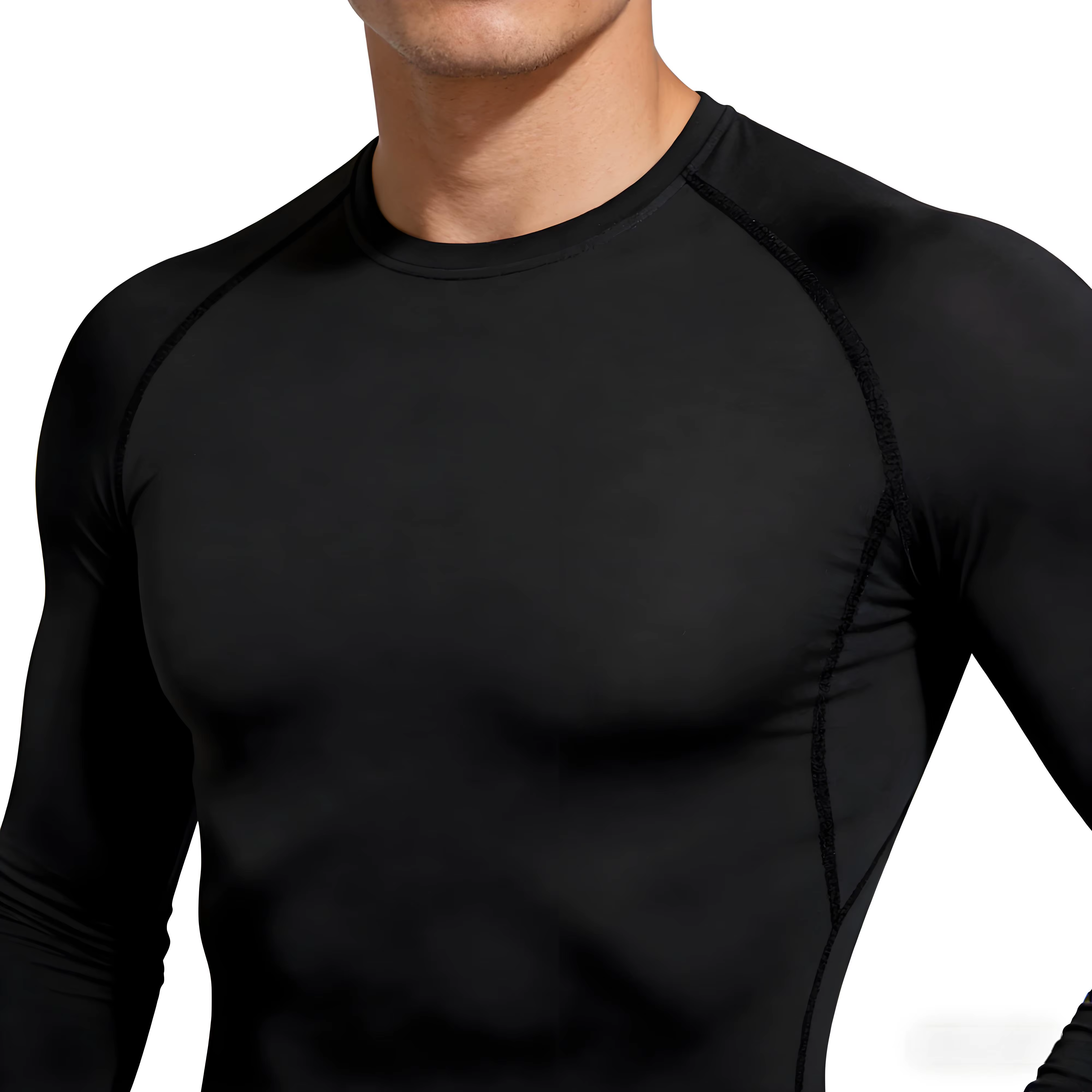 T-shirt de compression personnalisé à séchage rapide pour hommes et femmes