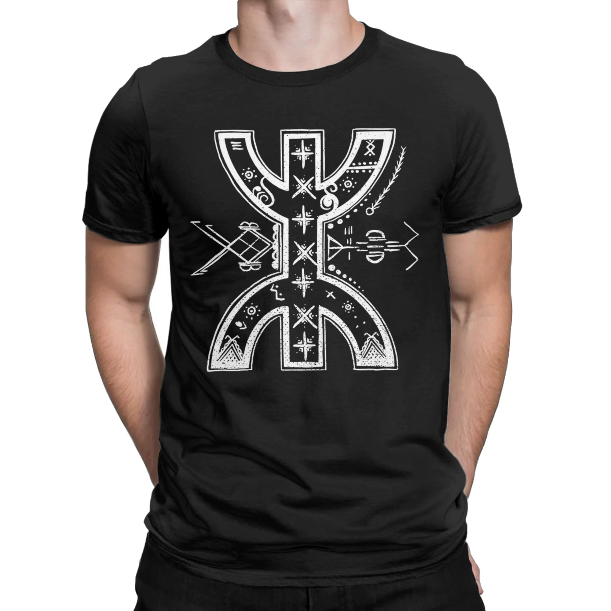 T-shirt pour hommes berbères kabyle amazigh