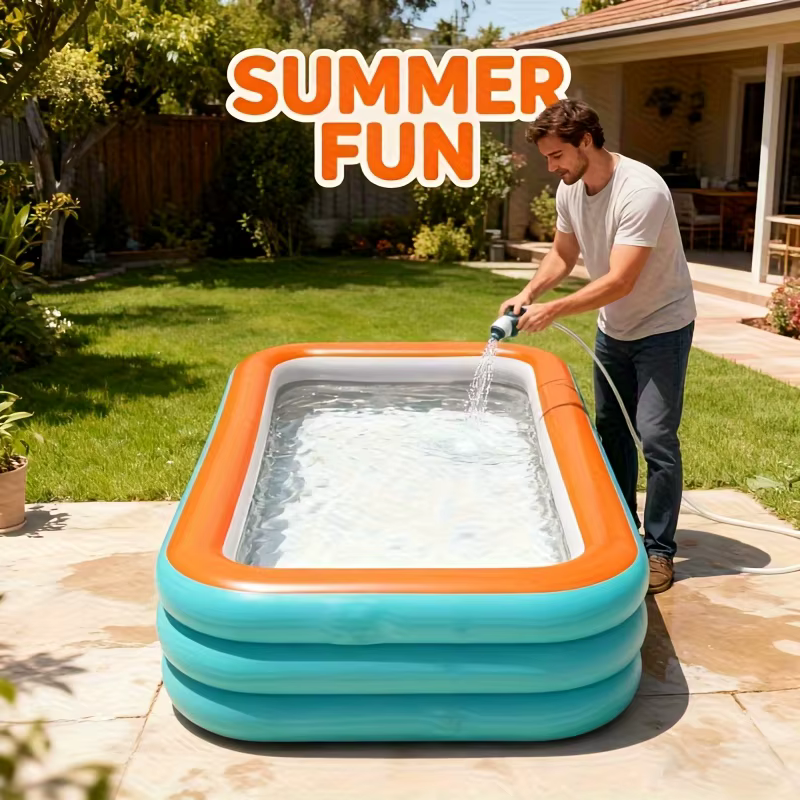 Piscine gonflable pour les fêtes aquatiques en plein air