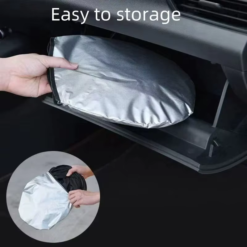 Pare-soleil pliable pour fenêtre de voiture, pare-soleil, visière de protection pour Volkswagen Polo MK5 6R 6C 2009 – 2017