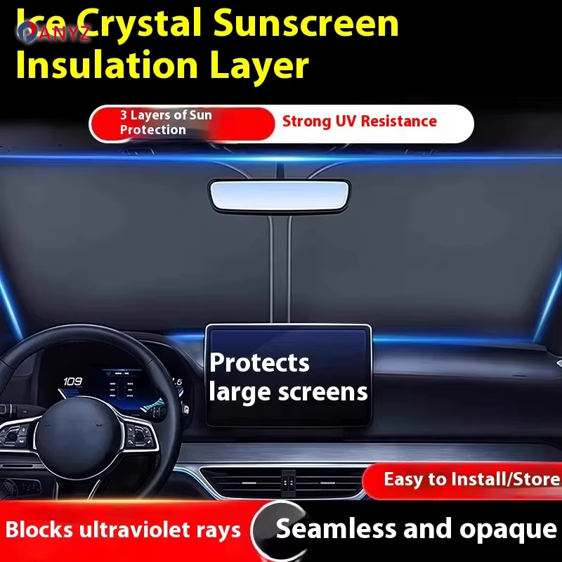 Pare-soleil pliable pour VW Volkswagen Polo 9n 6r Polo 6n2, protection contre les rayons UV, garde la voiture plus fraîche