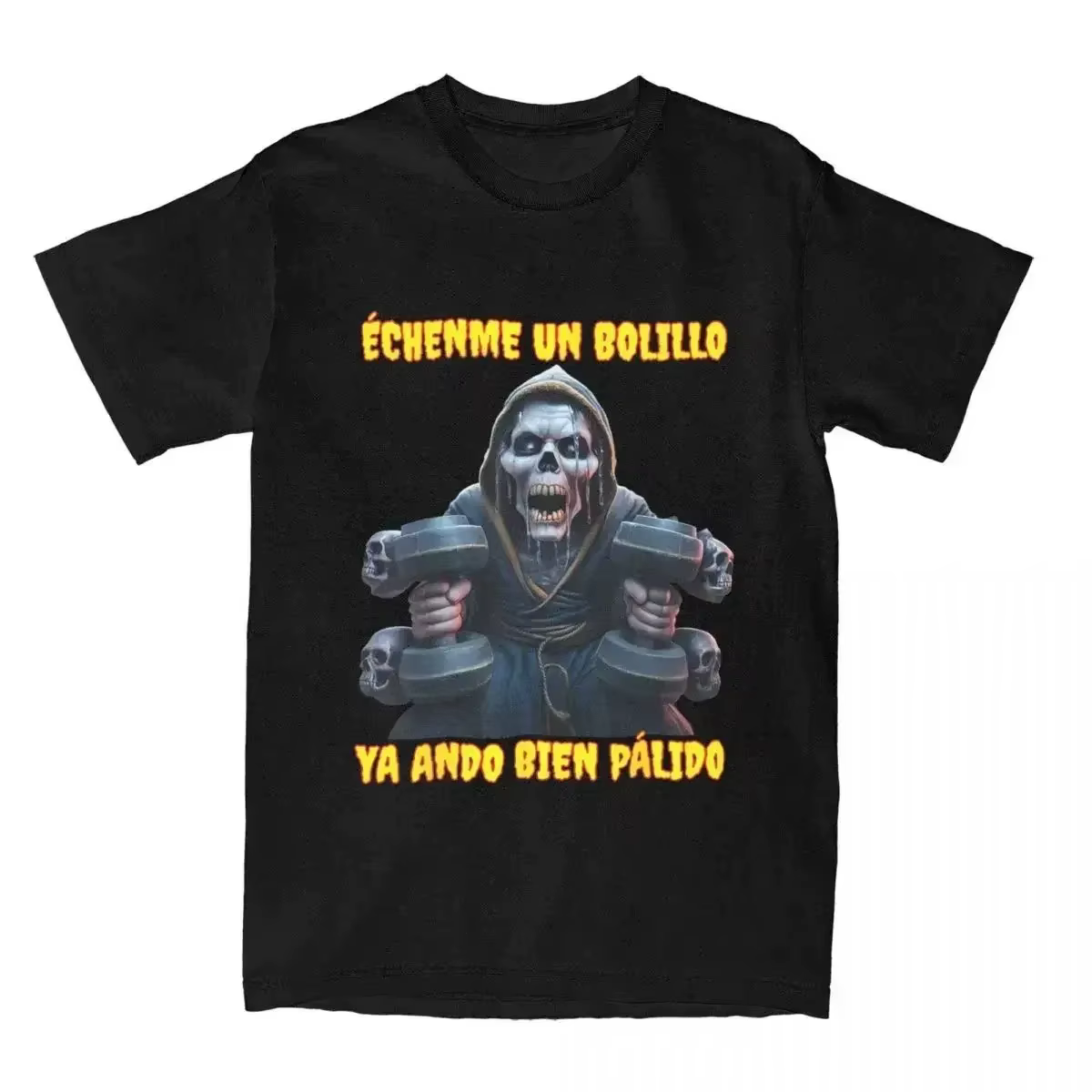 T-shirt vintage Calacas Chidas Gym NMS CULEROS QUIEN SE TOMO MI AGUA, tee-shirt populaire pour homme et femme, décontracté d'été