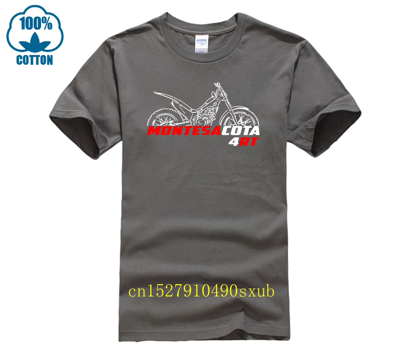 Hommes T-shirt décontracté Montesa Cota 4RT moto