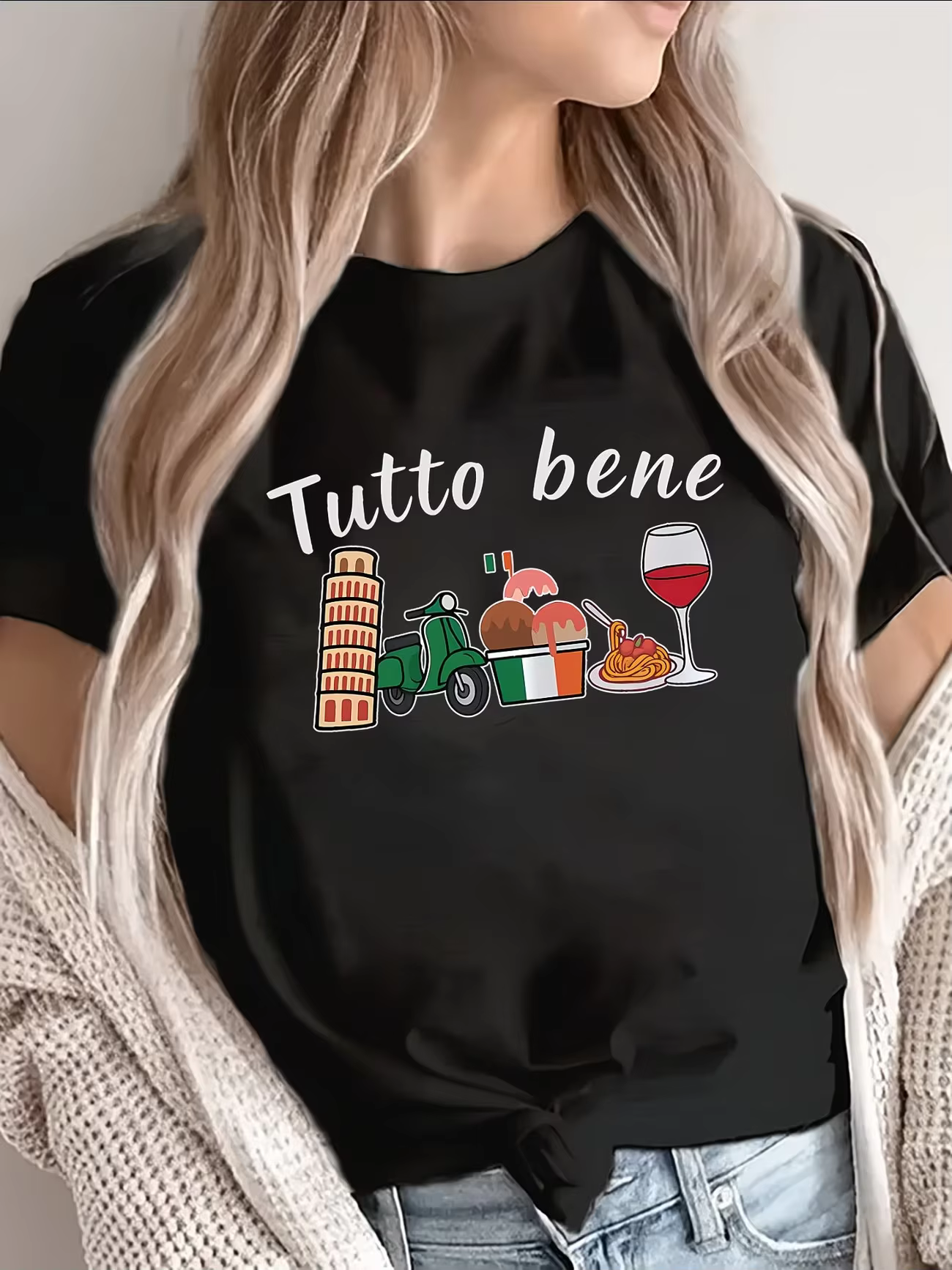 Tutto Bene Italy Top pour femme