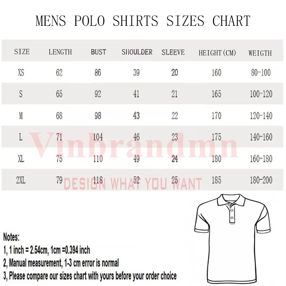 Polo Homme Manches Courtes en Coton