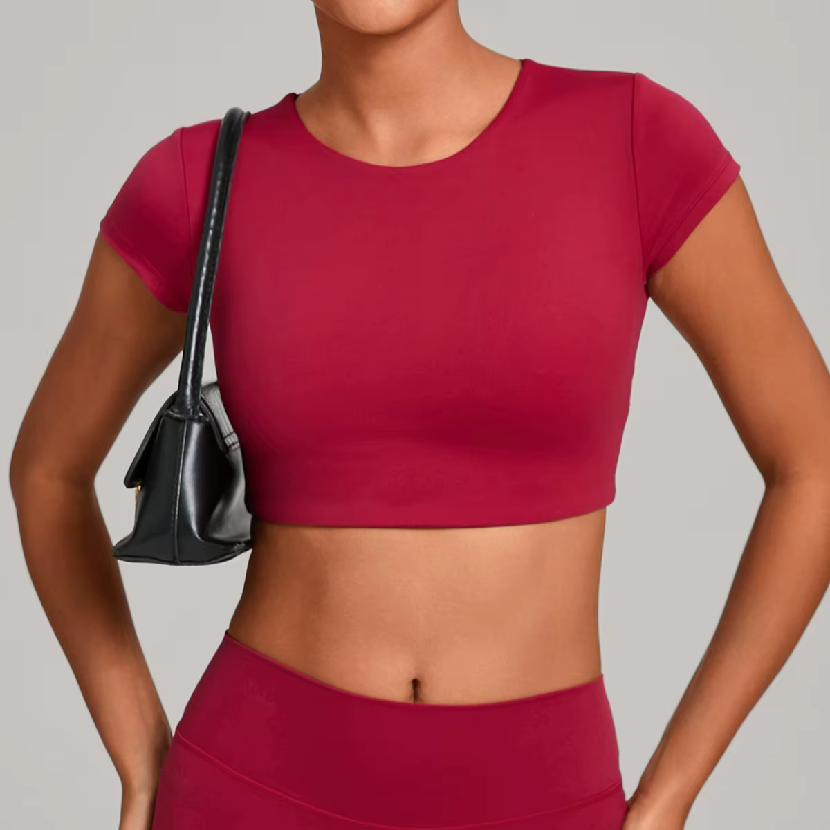 T-Shirt de sport dos musculaire sans rembourré pour femmes