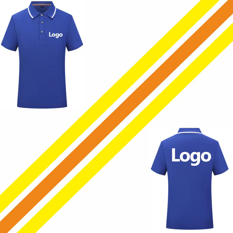 Polo Logo Personnalisé Décontracté Broderie Société Personnelle Marque Imprimer Hommes Et Femmes Vêtements 7 Couleurs D'été Y-Elike S-4XL