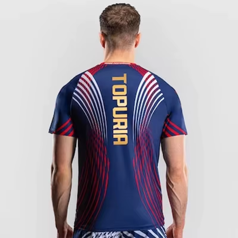 Nouveau T-shirt de boxe UFC 2026 MAKHACHEV – Maillot de combat à séchage rapide pour sports extrêmes en extérieur