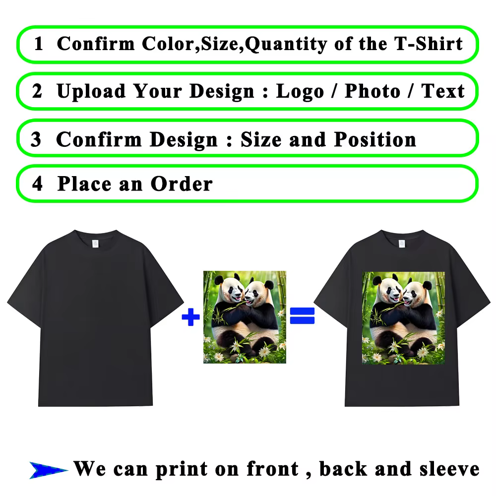 T-shirts personnalisés pour hommes