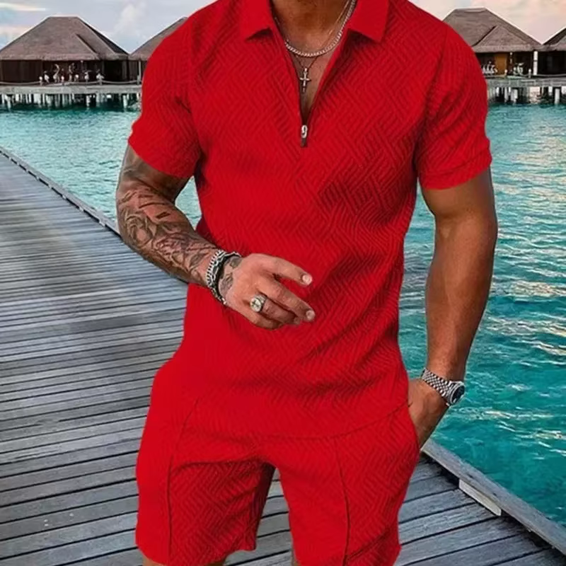 Hawaii nouveau costume Polo pour hommes mode