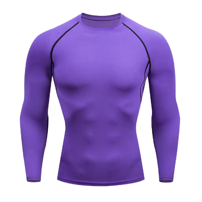 T-shirt de sport de compression respirant pour homme, coupe sèche, haute qualité, rashguard, jogging, course à pied, MMA, fitness, gym, Wagguard
