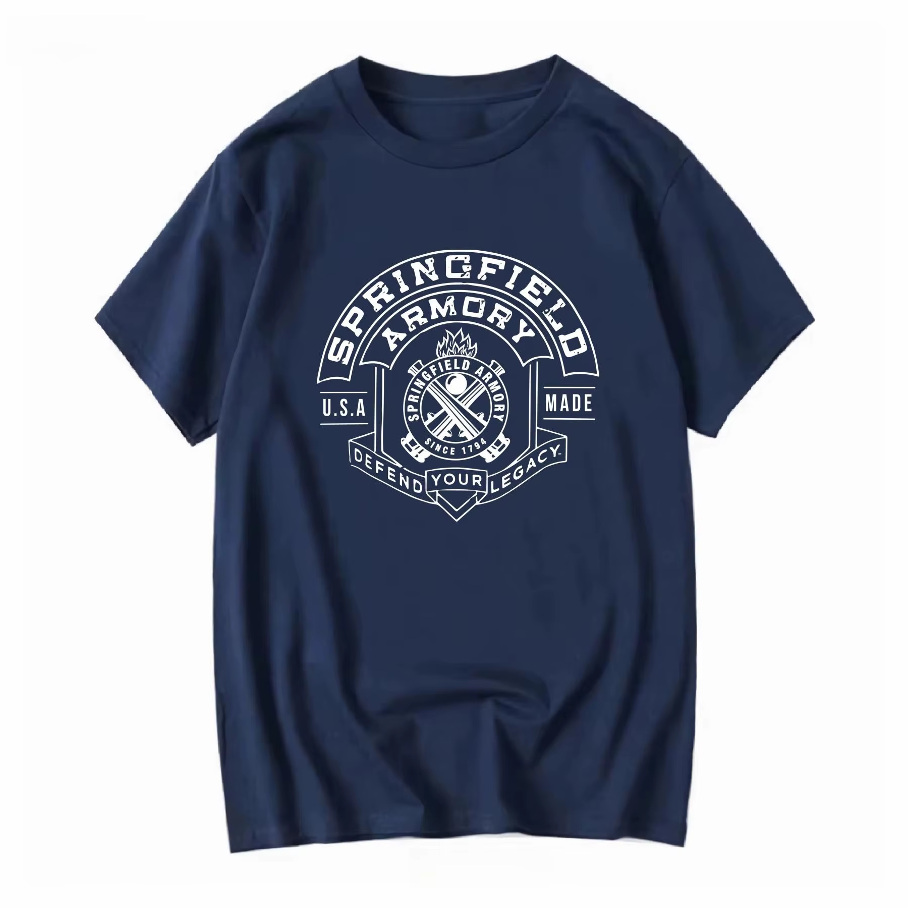 Nouveau modèle été 2026 T-shirt homme Springfield Armory tendance et populaire