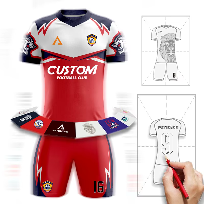 Maillot de Football personnalisé avec impression par Sublimation