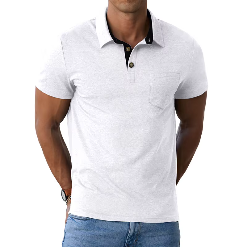 Polo pour homme à manches courtes