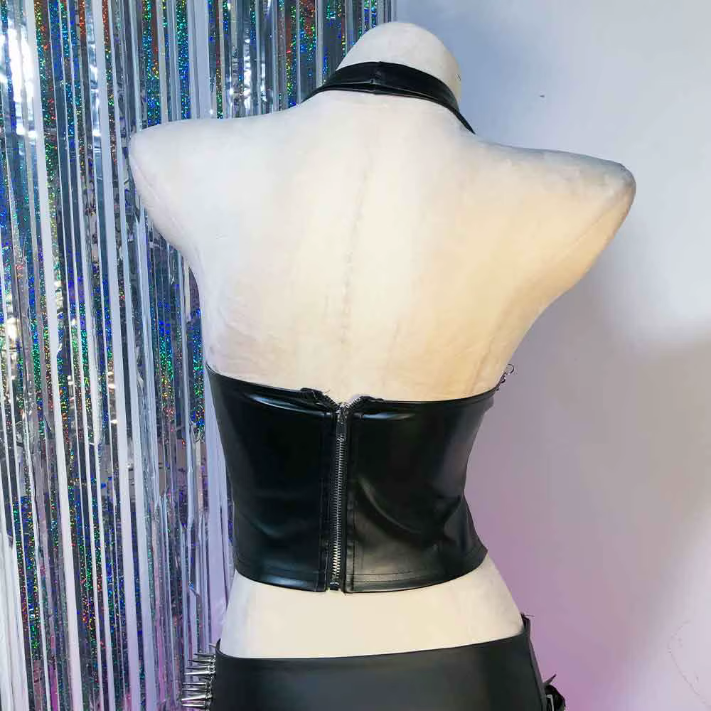 Débardeurs Gothiques Y2K Cybergoth pour Femmes