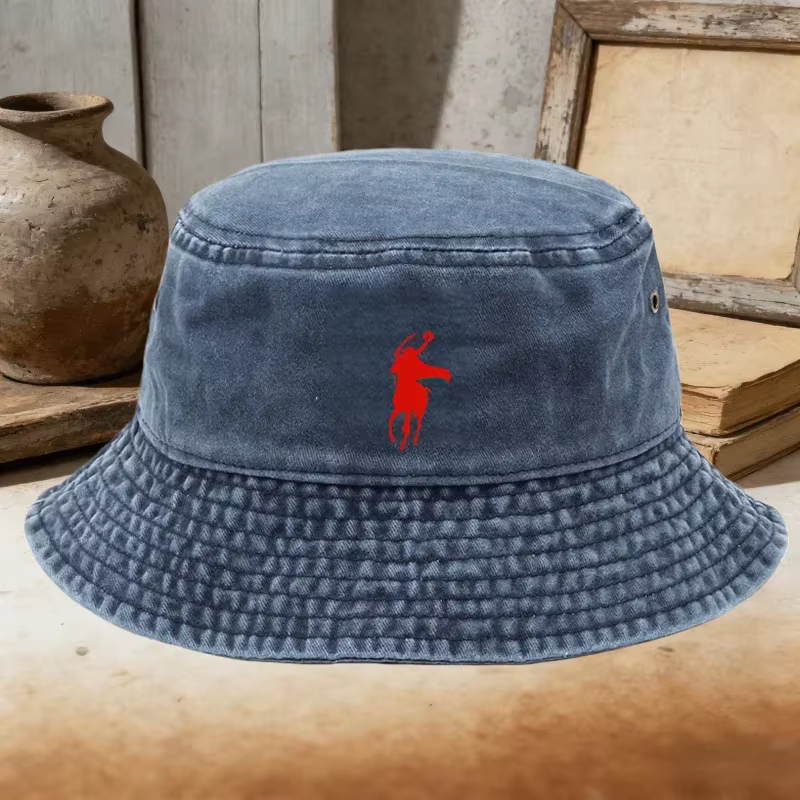 Chapeau de pêcheur Polo Sport, chapeau bob délavé, chapeau de soleil vintage décontracté, couvre-chef de camping, accessoire de mode, Detai