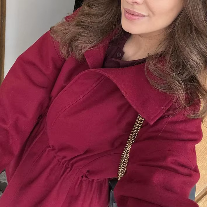 Manteau en Tweed pour femmes, col haut, col tortue, cordon de serrage, taille, manches longues, ceinture, automne hiver, vêtements d'extérieur élégants