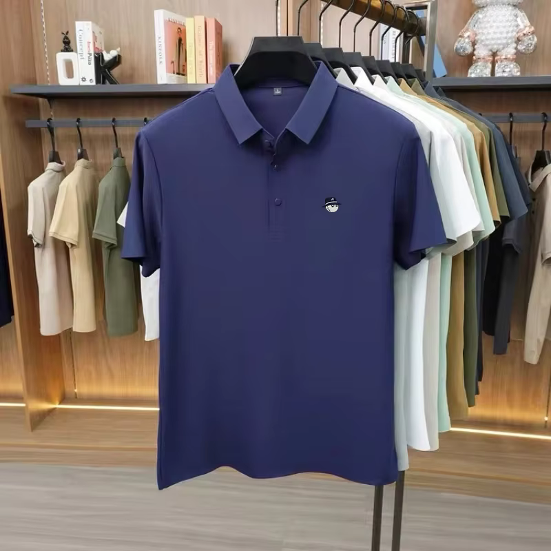 Polo de marque imprimé pour homme