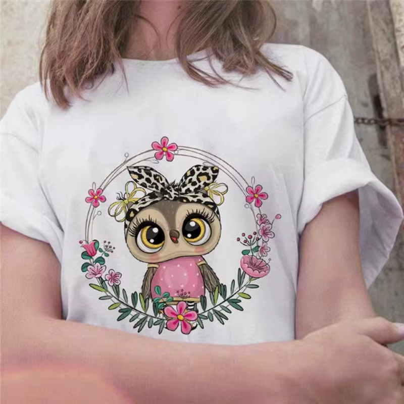 T-shirt à manches courtes pour femme