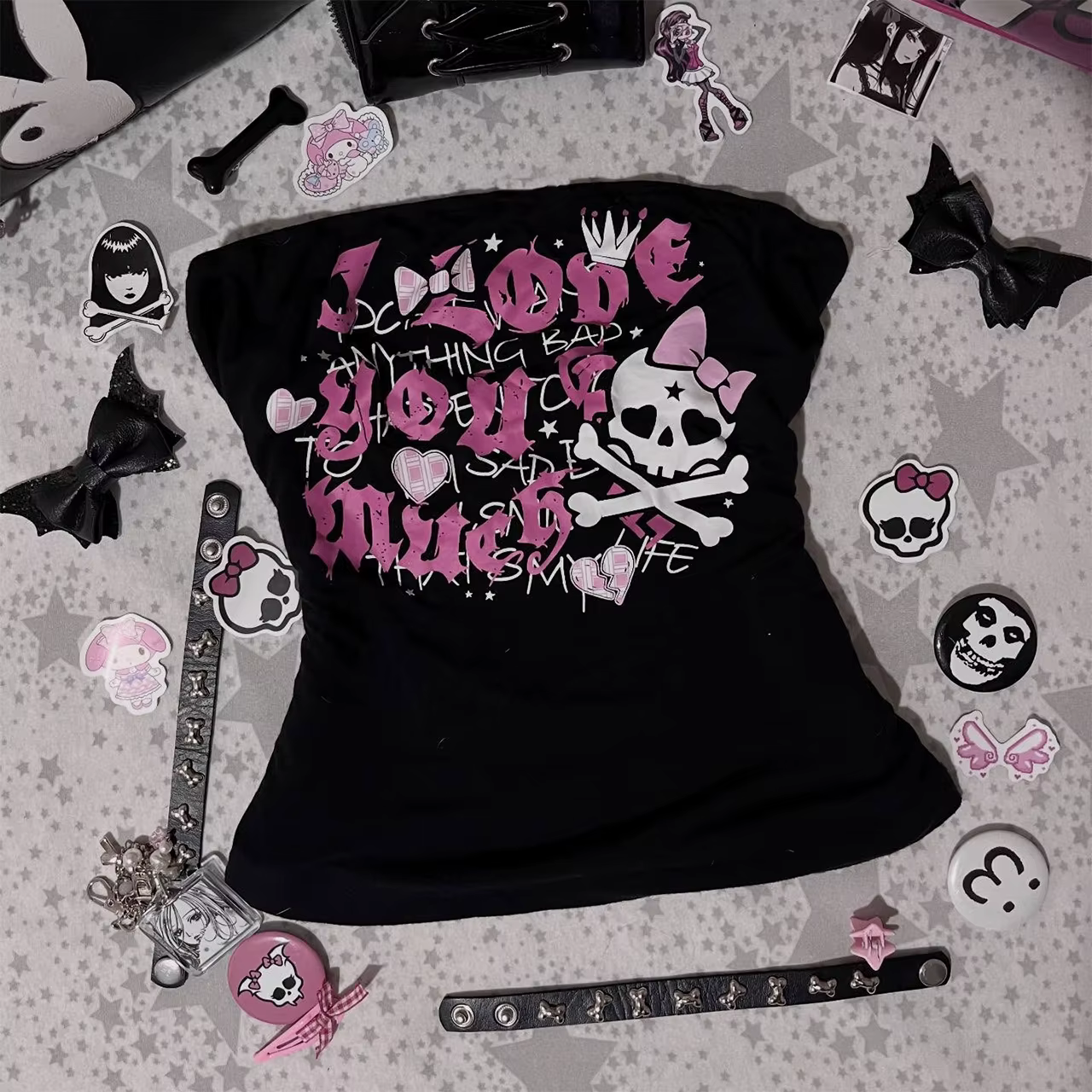 Crop tops style Y2K, t-shirts grunge d'été pour femmes