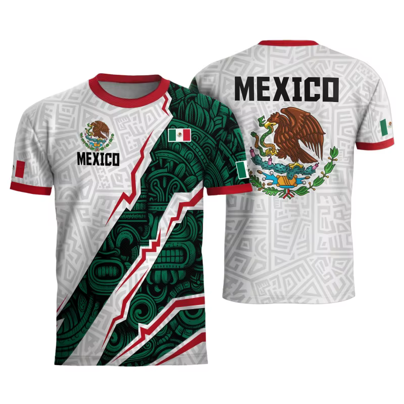 T-shirt Mexique Aztèque Homme Femme