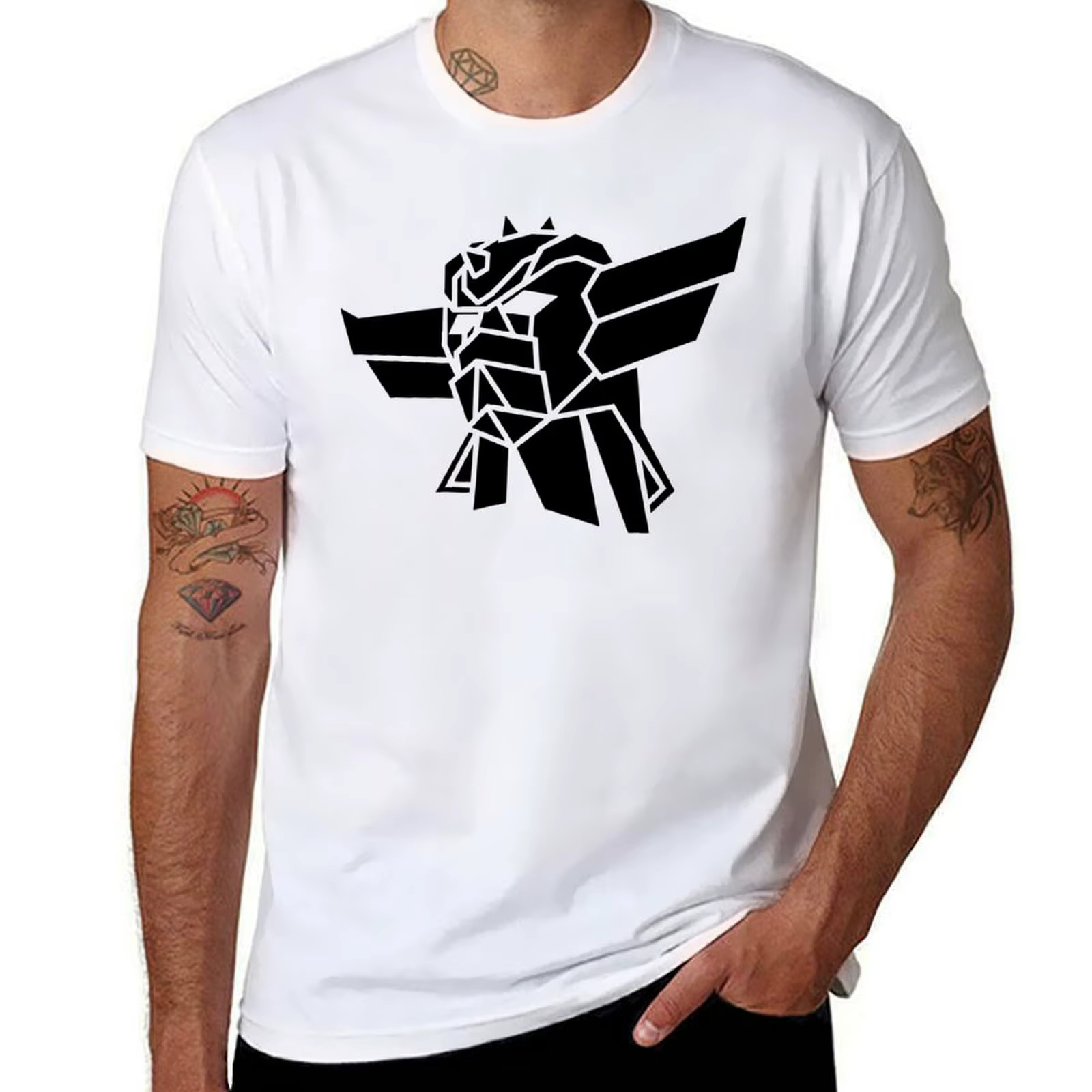 Goldorak T-Shirt coton T-Shirt pack hommes t-shirts graphiques T-Shirt