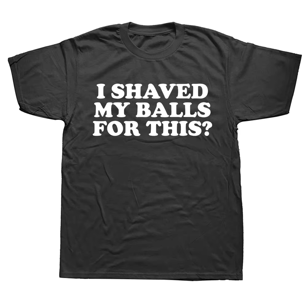 T-shirt imprimé I Shaved My Ikfor This Funny pour hommes