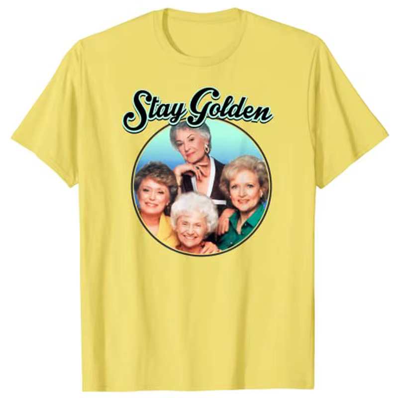 T-Shirt The Golden Girls, vêtements pour femmes