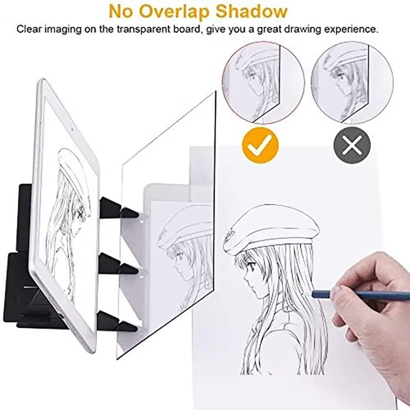 Planche à dessin d'image optique