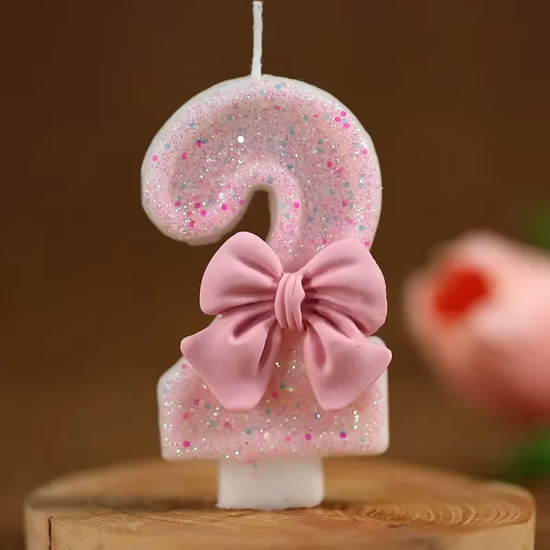 Bougie à gâteau numéro 2025