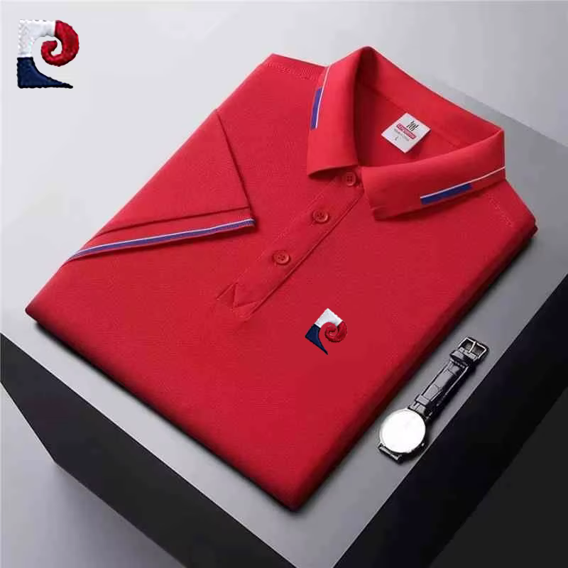 Nouveau polo à manches courtes de haute qualité pour hommes
