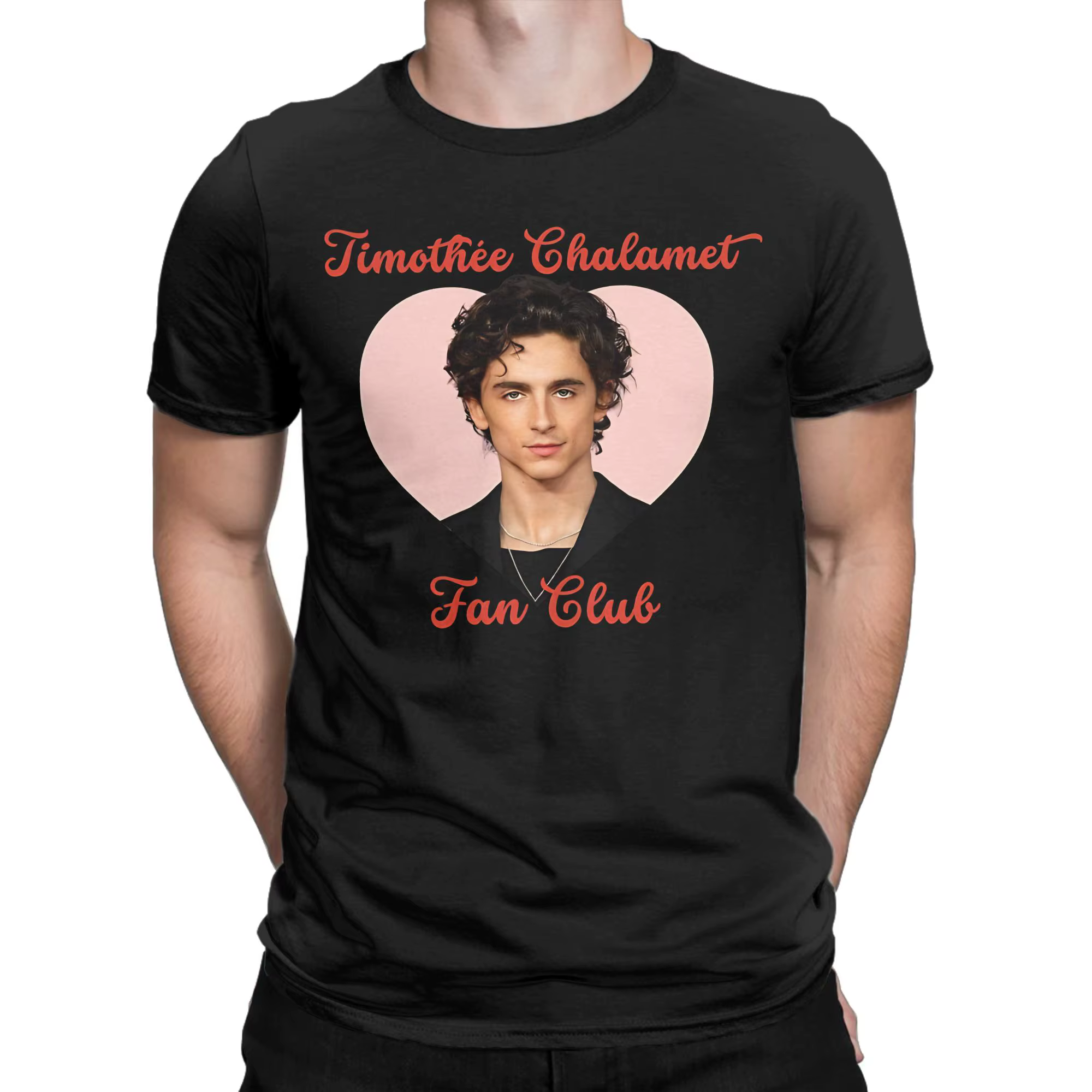T-shirt Harajuku de plage Timothée Chalamet