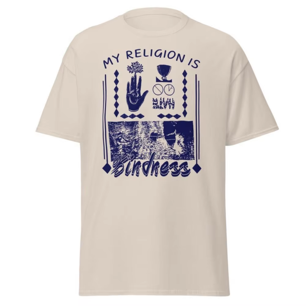 T-shirt graphique inspiré de Rue Euphoria, chemise de méditation spirituelle bohème, moderne et tendance, hauts d'été en coton unisexes pour femmes