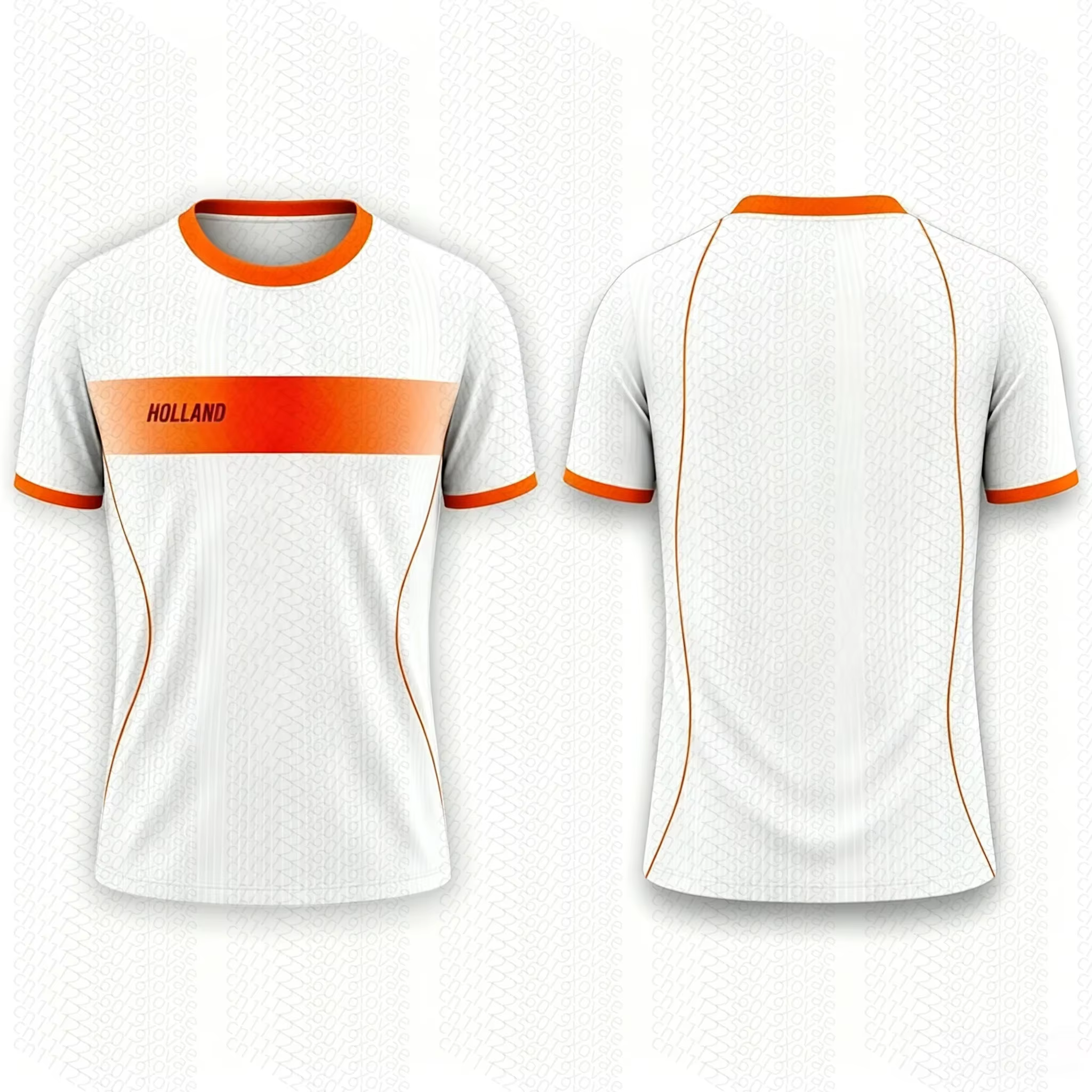 T-shirt athlétique unisexe inspiré des Pays-Bas