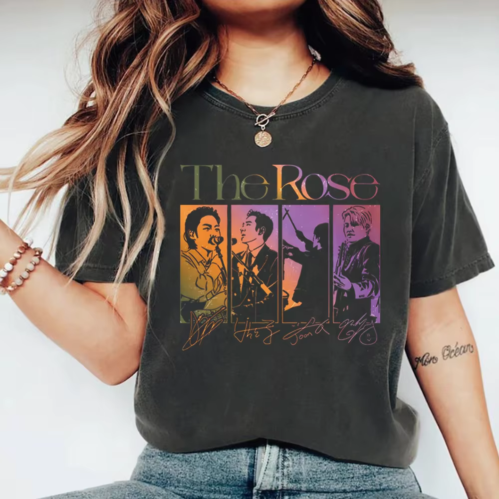 T-shirt rétro The Rose Member