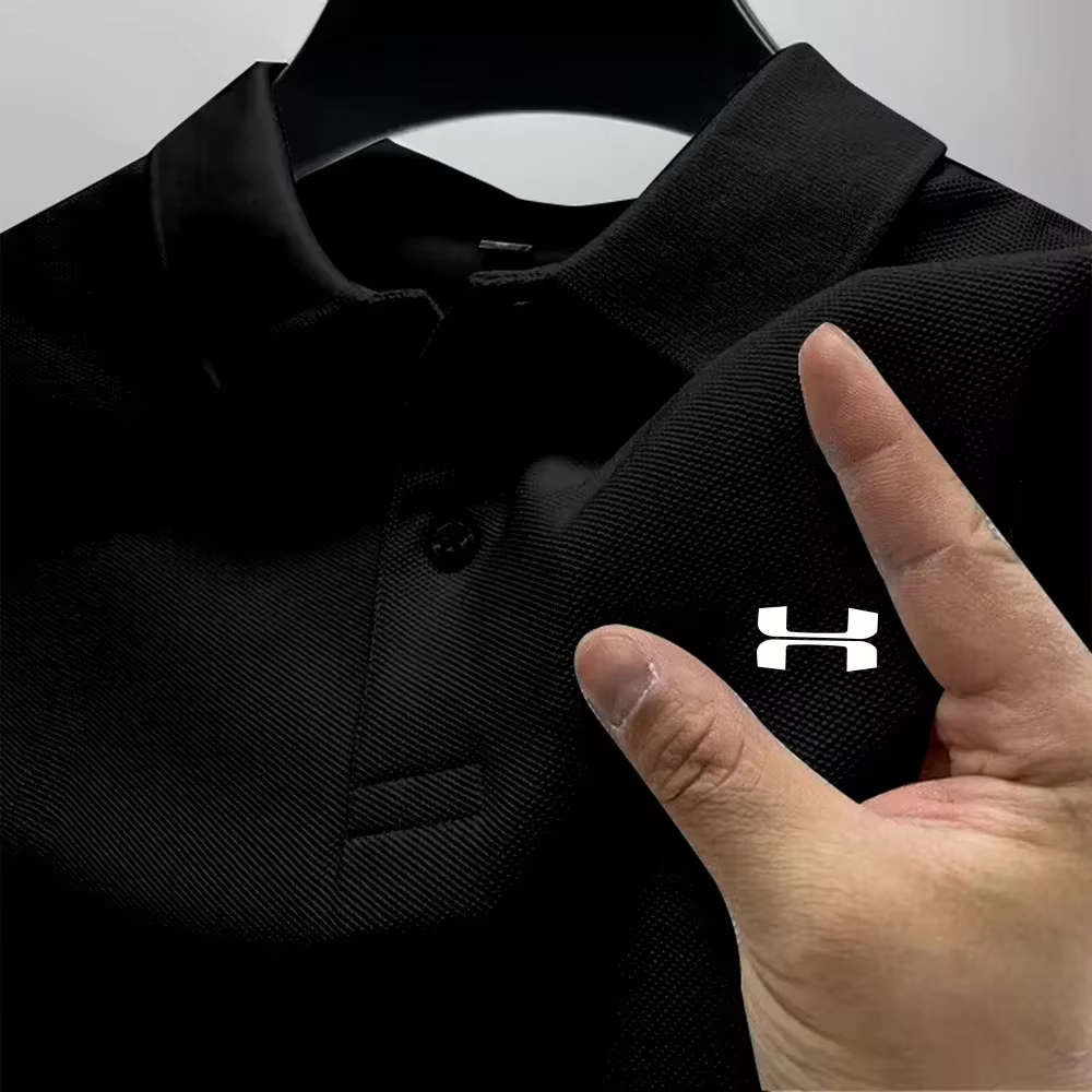 Polo de golf imprimé haut de gamme pour homme