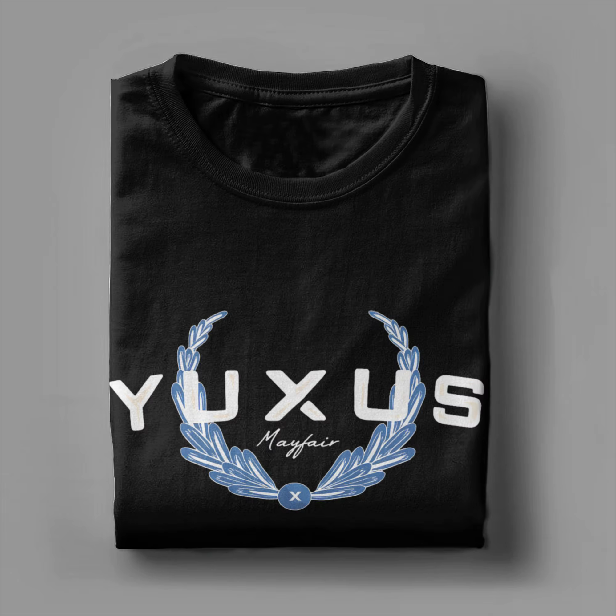 T-shirt à manches courtes et col rond pour hommes