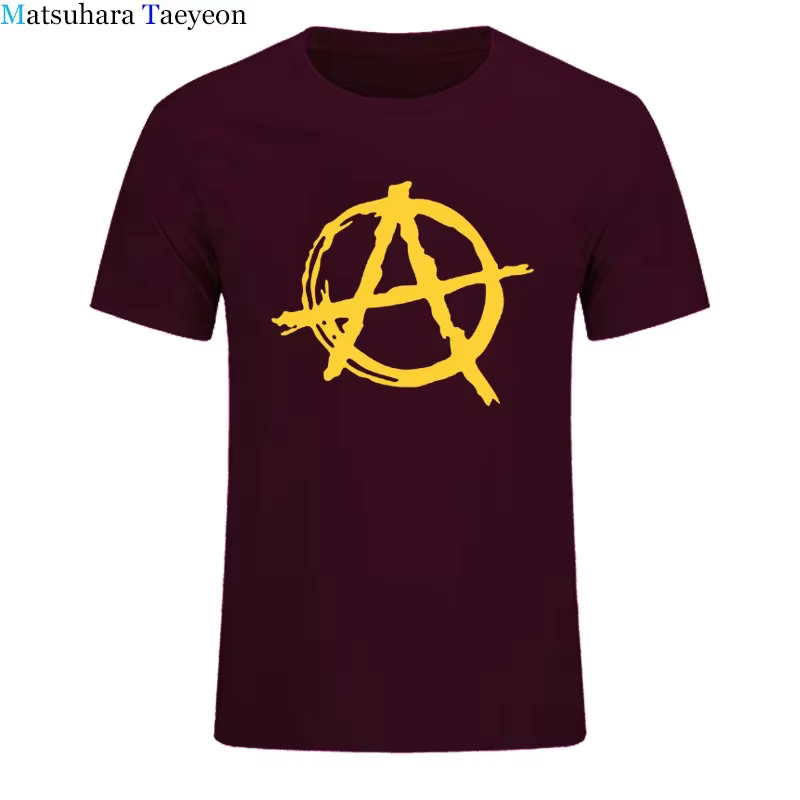 T-shirt de marque Anarchy Symdangers pour hommes