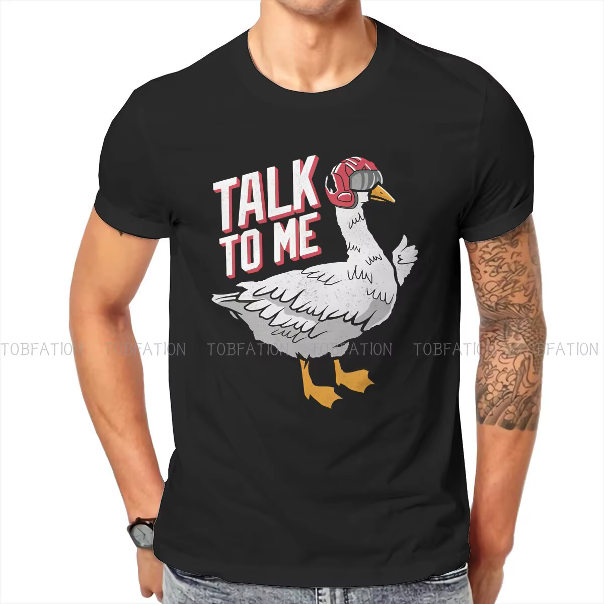 Top Gun Maverick Goose Film Original TShirts Talk To Me Goose Personnalisez zones me T Shirt Nouvelle Tendance Y-Size S-6XL