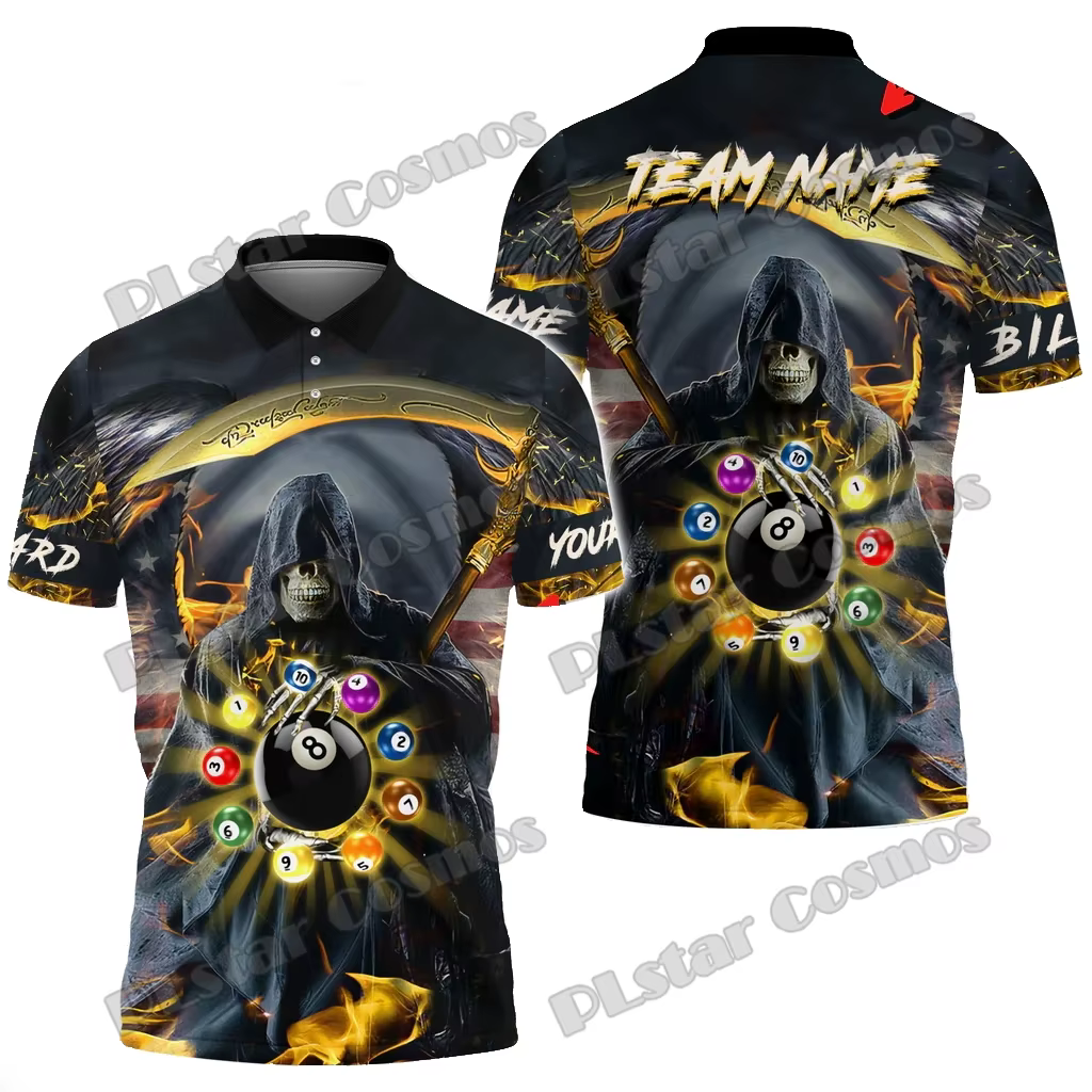 Polo de billard pour homme